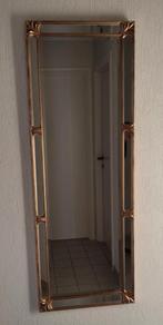 Vintage passpiegel in brocante stijl 50 x 140 cm., Antiek en Kunst, Ophalen