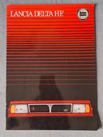 Brochure LANCIA DELTA HF. - 1983 NL, Boeken, Verzenden, Gelezen, Overige merken