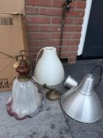 Diverse Hanglampen, Huis en Inrichting, Ophalen of Verzenden, Zo goed als nieuw, Glas, Minder dan 50 cm