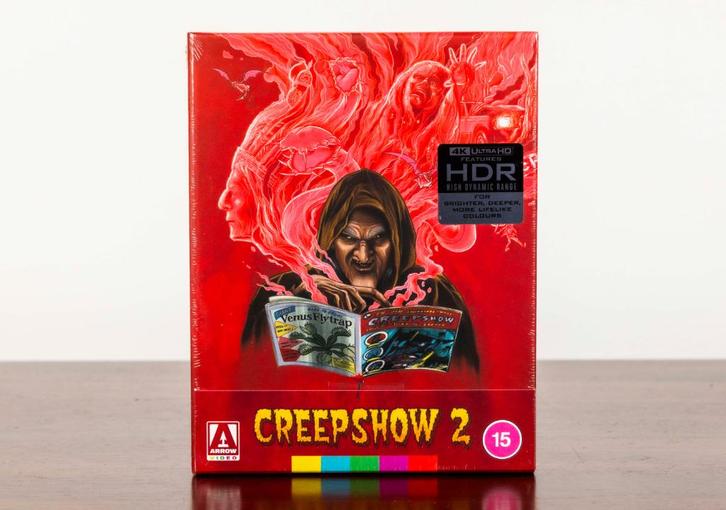 Creepshow 2 4K UHD Blu-Ray Box Set (UK Import) Arrow, Cd's en Dvd's, Blu-ray, Nieuw in verpakking, Horror, Boxset, Ophalen of Verzenden