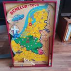 Knikkerspel van hout, Kinderen en Baby's, Speelgoed | Houten speelgoed, Ophalen, Gebruikt, Overige typen