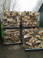 Gedroogd essen brand hout, Tuin en Terras, Haardhout, 6 m³ of meer, Ophalen, Essenhout, Blokken