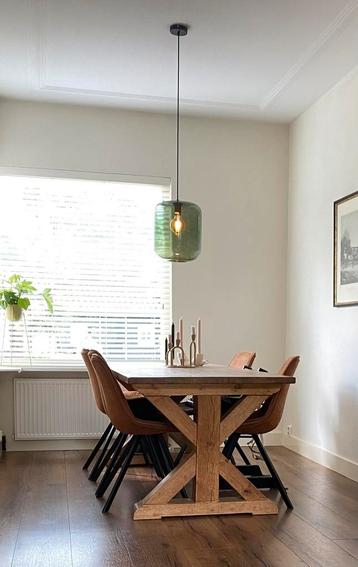 Hanglamp groen glas beschikbaar voor biedingen