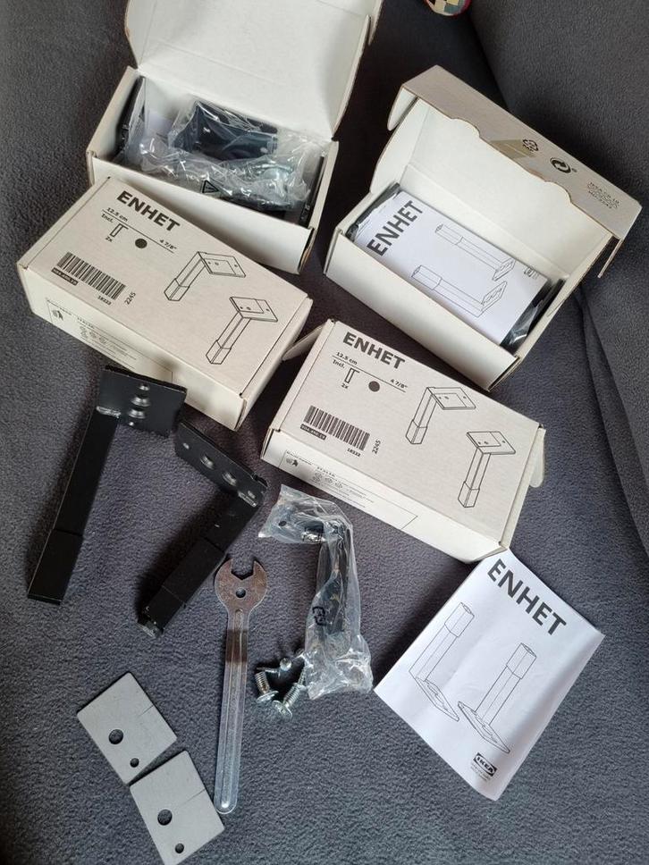 IKEA ENHET Poten - Nieuw in Doos, Huis en Inrichting, Keuken | Keukenelementen, Nieuw, Minder dan 100 cm, 25 tot 50 cm, Zwart
