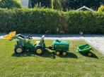 John Deere Trap trekker, Ophalen, Gebruikt, Overige merken, Met kar of aanhanger