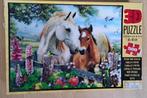 Puzzel 3D Paarden – 500 stukjes, Hobby en Vrije tijd, Denksport en Puzzels, Ophalen of Verzenden, 500 t/m 1500 stukjes, Gebruikt