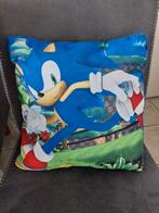 Sonic kussen., Ophalen of Verzenden, Zo goed als nieuw, Overige kleuren, Vierkant