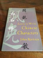 Johan Björkstén - Learn to Write Chinese Characters, Ophalen of Verzenden