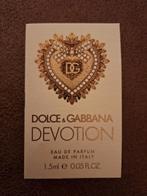 Dolce & Gabbana Devotion Eau de Parfum - Sample 1.5ml, Sieraden, Tassen en Uiterlijk, Uiterlijk | Parfum, Ophalen of Verzenden