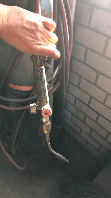 Gasbrander met regelaar zinser beschikbaar voor biedingen