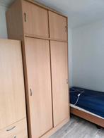 Schuifdeurkast met hangruimte, Huis en Inrichting, Kasten | Kledingkasten, Ophalen, Gebruikt, Overige materialen, 200 cm of meer