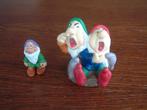 3 dwergen Sleepy Sneezy Disney Grosvenor en 1 van Bullyland, Ophalen of Verzenden, Sneeuwwitje of Doornroosje, Gebruikt, Beeldje of Figuurtje