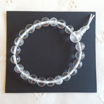 Powerbead bergkristal edelsteen armband beschikbaar voor biedingen