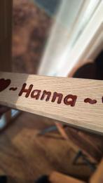 Epoxy naambordje naar wens op bestelling gemaakt, Ophalen of Verzenden