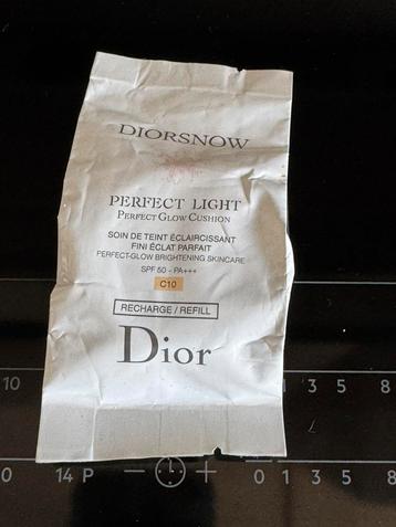 Diorsnow perfect light glow cushion 15gr kleur c10 refill beschikbaar voor biedingen