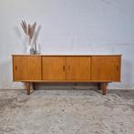 Vintage jaren 60 teak scandinavisch sideboard tv meubel, Ophalen, Gebruikt, 200 cm of meer, Nvt