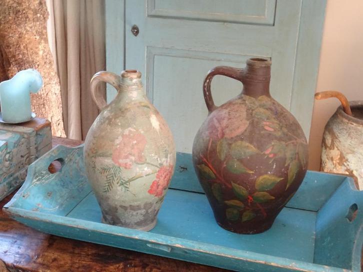 diverse Franse antieke kruiken en kruikjes, Antiek en Kunst, Antiek | Keramiek en Aardewerk, Ophalen