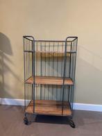 Bakkers kar - oude industriele- trolley -rek, Ophalen, Gebruikt