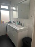 Badkamer Meubel Hoogglans Wit 120x70x48cm, Ophalen, Zo goed als nieuw