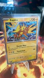 Zapdos 065/167 holo rare Twilight Masquerade pokemon kaart, Ophalen of Verzenden, Zo goed als nieuw, Losse kaart