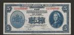 Nederlandsch- Indië: 5  gouvernementsgulden 1943, Ophalen of Verzenden, Zuidoost-Azië, Los biljet