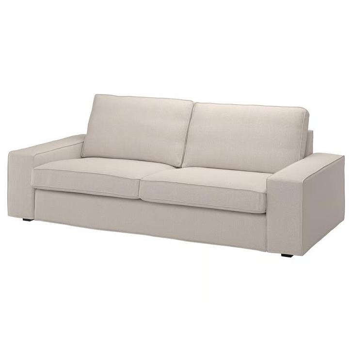 IKEA Sofa : KIVIK3-seater sofa, Tresund light beige, Huis en Inrichting, Banken | Bankstellen, Zo goed als nieuw, Rechte bank