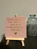 Tegeltje met persoonlijke tekst., Ophalen of Verzenden, Nieuw