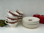 Wedgwood thee servies (6x) – Christmas Time 1994, Ophalen of Verzenden