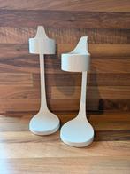 Jatteviktig - Ikea Design  - Kandelaars - Theelichthouders, Gebruikt, 25 tot 50 cm, Wit, Ophalen of Verzenden