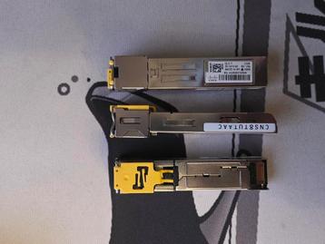 SFP module rj45 Prijs voor 3x voor 20,- euro beschikbaar voor biedingen
