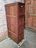Antieke archiefkast, Huis en Inrichting, Ophalen, Gebruikt, 25 tot 50 cm