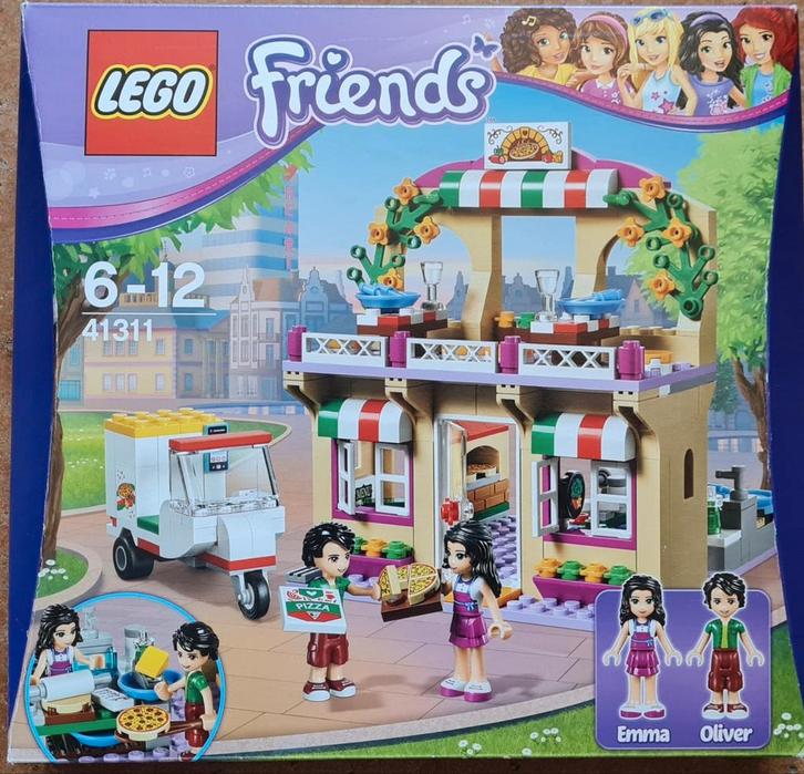 Lego Friends Heartlake pizzeria 41311, Kinderen en Baby's, Speelgoed | Duplo en Lego, Gebruikt, Lego, Complete set, Ophalen of Verzenden