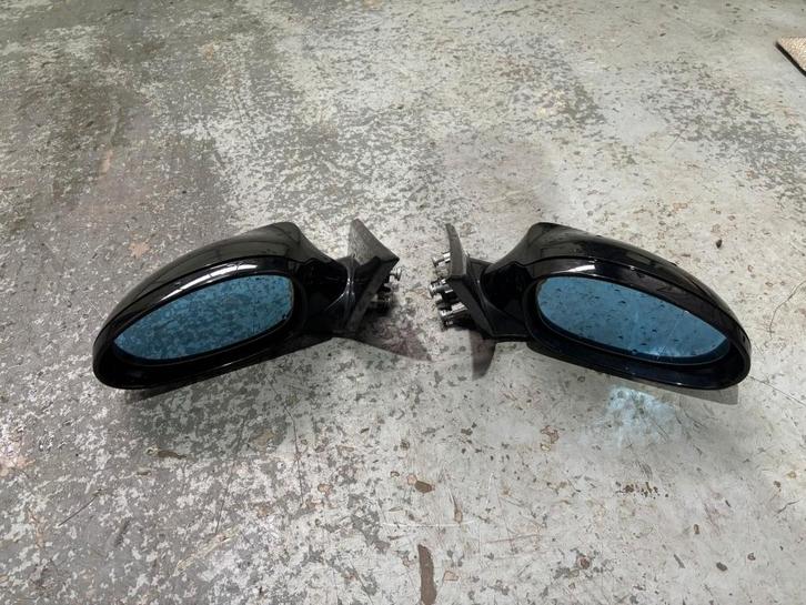 Buitenspiegel, Links/Rechts BMW E81 475 Sapphire metallic, Auto-onderdelen, Carrosserie en Plaatwerk, Spatbord, BMW, Links, Gebruikt