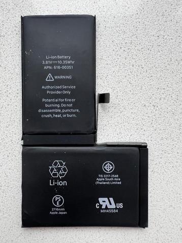 iPhone X originele batterij beschikbaar voor biedingen