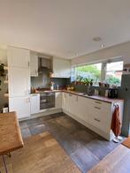 Oude prima IKEA keuken, Huis en Inrichting, Keuken | Complete keukens, Ophalen, Gebruikt, Crème, Hoekkeuken