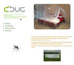 Dbug muskietennet klamboe geimpregneerd bed zonder mug, Ophalen of Verzenden, Nieuw