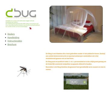 Dbug muskietennet klamboe geimpregneerd bed zonder mug beschikbaar voor biedingen