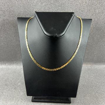 Gouden Ketting | 18k | 16,6g | Venetiaan | 46cm| 390336 beschikbaar voor biedingen