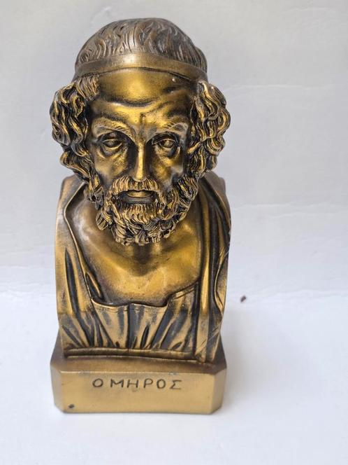 Buste van bedelaar, Antiek en Kunst, Antiek | Koper en Brons, Ophalen of Verzenden