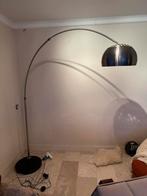 Elegante Booglamp met Marmeren Voet, Huis en Inrichting, Ophalen, Gebruikt, Metaal, 200 cm of meer