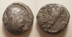 Griekse munt - Athene uil - AR Tetradrachme  - 393-300 BC, Postzegels en Munten, Munten | Europa | Niet-Euromunten, Zilver, Losse munt