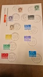 Elfstedentocht 1986 Postzegels Gestempeld, Postzegels en Munten, Ophalen of Verzenden, Na 1940, Gestempeld