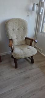 Massief eiken stoel, Ophalen, Bruin, Eén