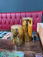 Elektrische Gouden Kaarsen Set, Olletiek, Overige materialen, Zo goed als nieuw, Olletiek