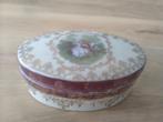 Fraai juwelen doosje hand geschilderd. Uit de Franse Limoges, Ophalen of Verzenden