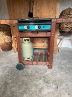 Buitenkeuken, gasbarbecue, Ophalen