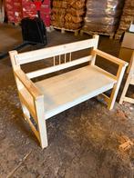 Houten bankje voor kinderen, Ophalen, Zo goed als nieuw, Stoel(en)