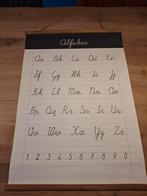 Grote alfabet poster - schrijfletters, Ophalen, Overige thema's