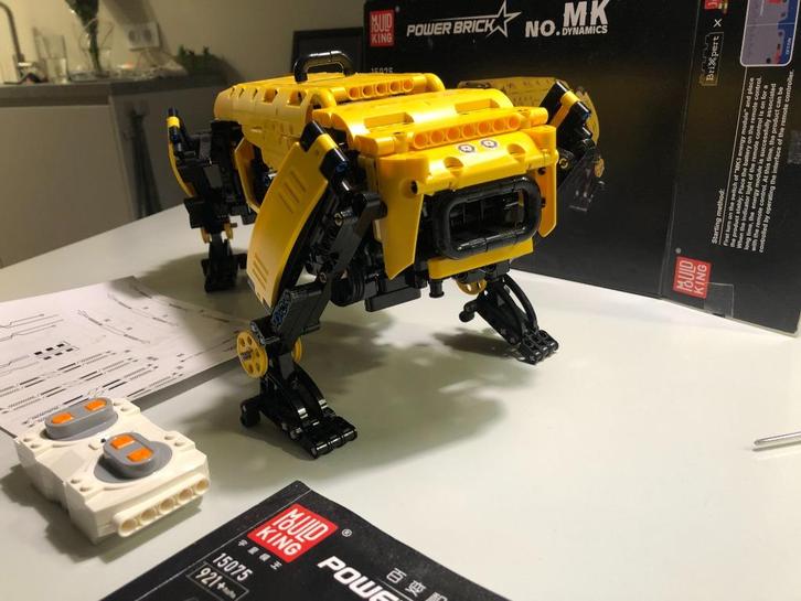MouldKing 15075 Power Brick Robot hond, Kinderen en Baby's, Speelgoed | Duplo en Lego, Zo goed als nieuw, Complete set, Ophalen of Verzenden