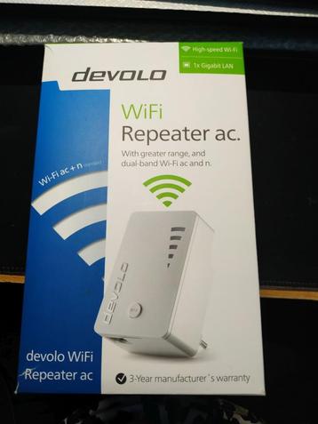 Devolo WiFi repeater AC 1200 Mbits/sec beschikbaar voor biedingen